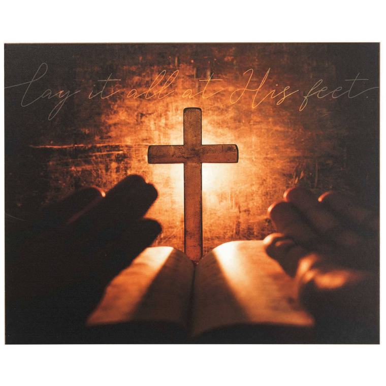 Lay It All At His Feet Mdf