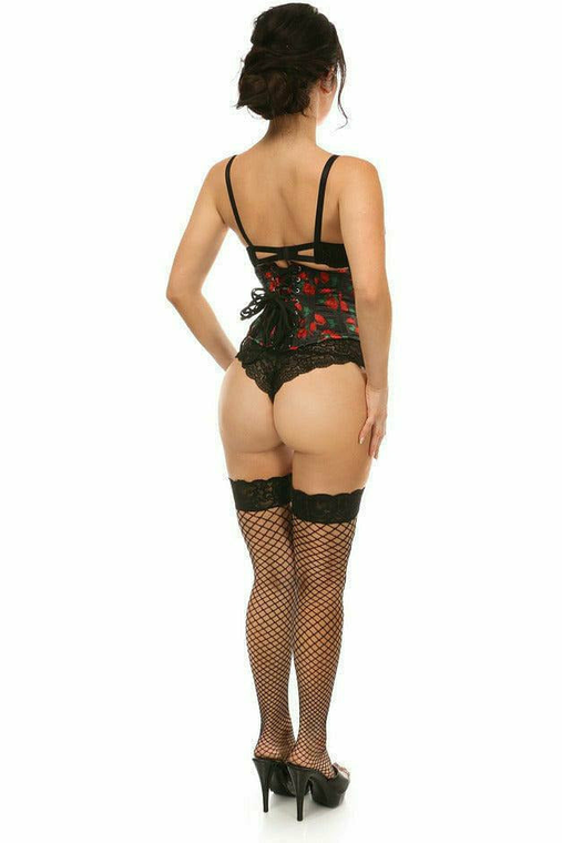Lavish Satin Mini Cincher