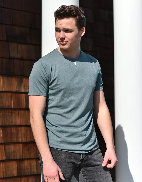 Short Sleeve Crew Collar