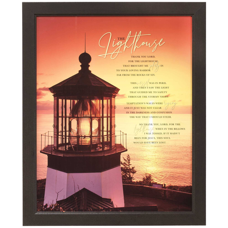 Framed Wall Art The Lighthouse
