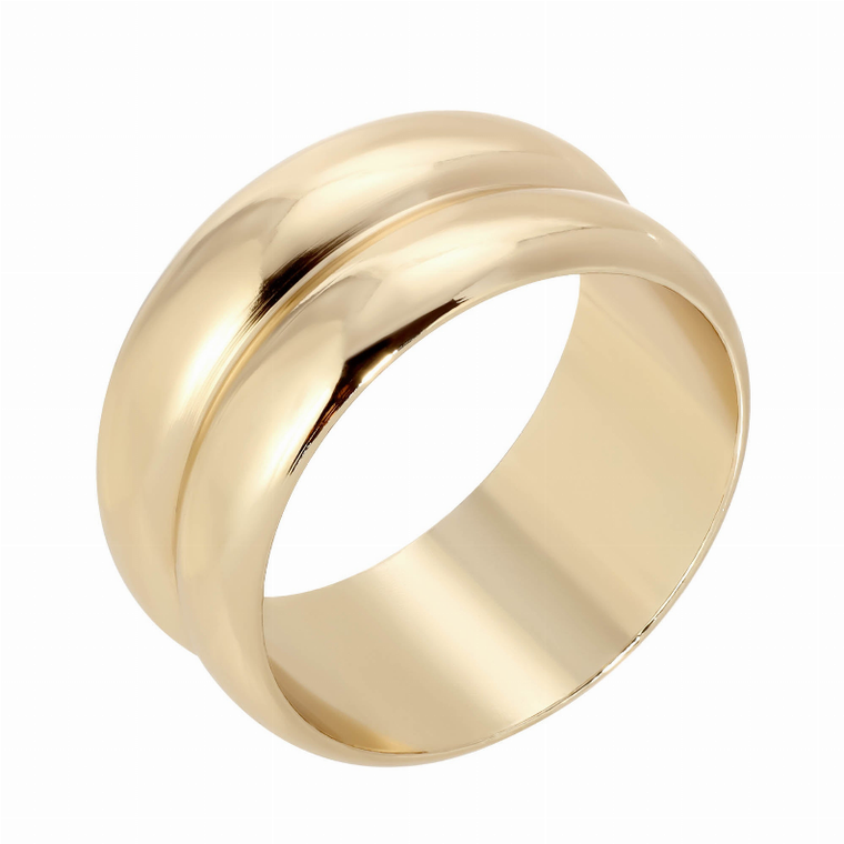 DOUBLE DOMED RING