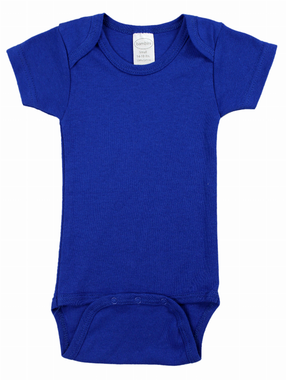 Bambini Interlock Short Sleeve Bodysuit Onezie