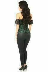 Lavish Lace Off-The-Shoulder Corset