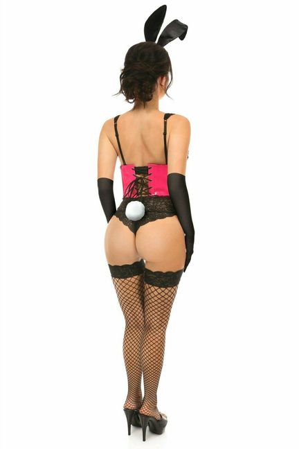 Lavish PVC Bunny Corset Costume