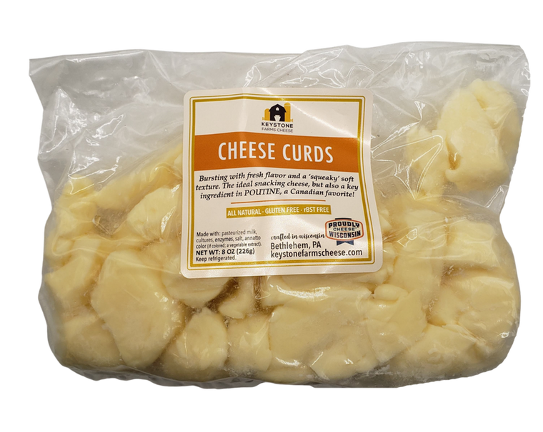 Cheese Curds - Plain White 1/2 lb.