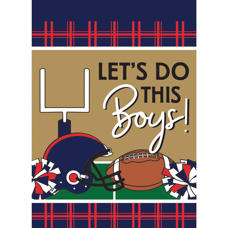 Garden Football In Mississippi Flag