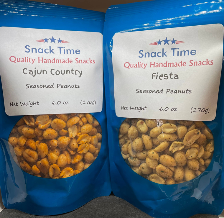 Snack Time Seasoned Peanuts