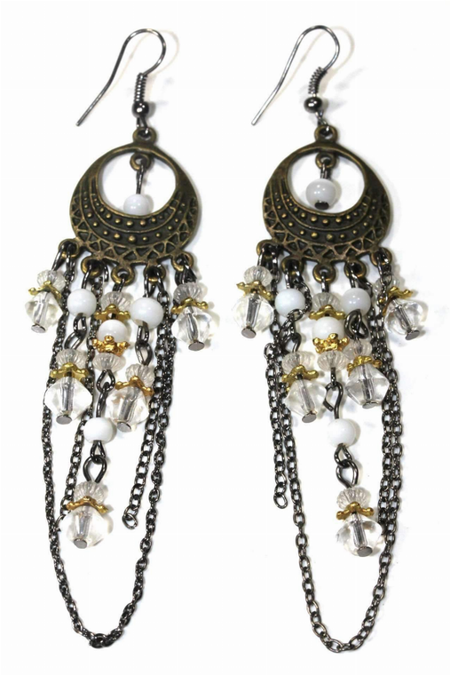 Gypsy Style Chandelier Earrings
