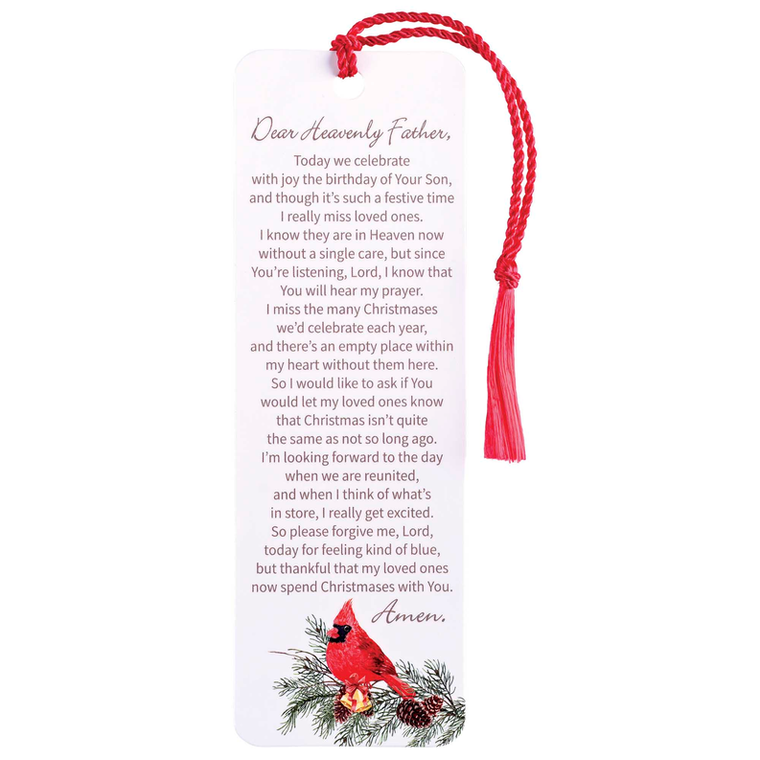Tassel Bookmark Christmas Prayer
