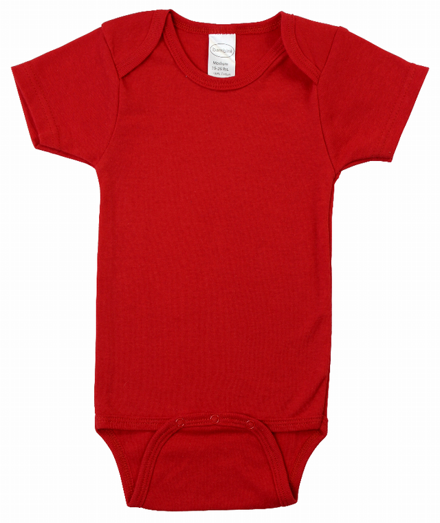 Bambini Interlock Short Sleeve Bodysuit Onezie
