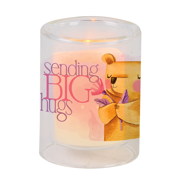 Candleholder Sending Big Hugs Votive