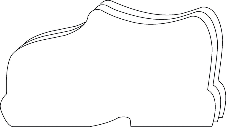 Large Single Color Creative Foam Cut-Outs