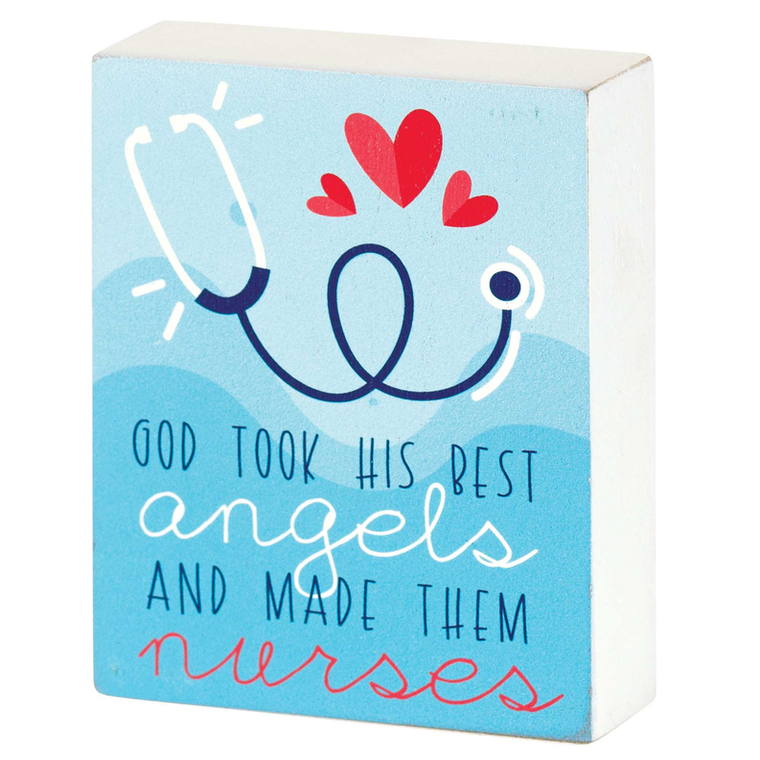 Tabletop Plaque God Took His Best Angels