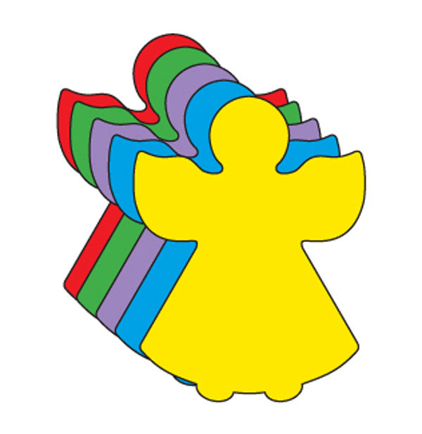 Large Assorted Color Creative Foam Cut-Outs