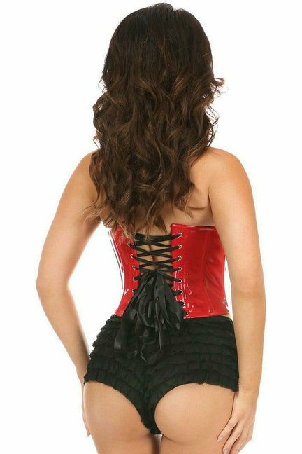Lavish Patent PVC Underwire Bustier