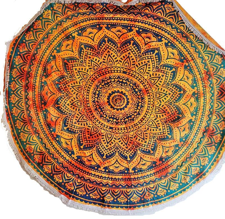 Round Mandala Tapestry