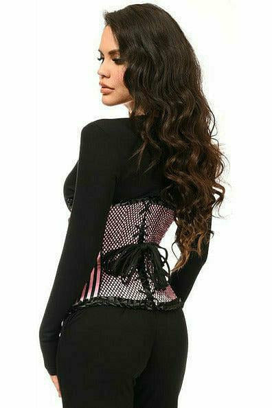 Top Drawer Burlesque Underwire Curvy Cut Waist Cincher Corset