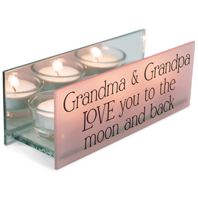 Tealight Grandma & Grandpa Loves You