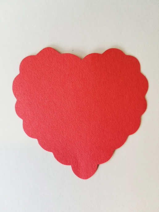 Scalloped Heart Assorted Color Creative Cut-Outs