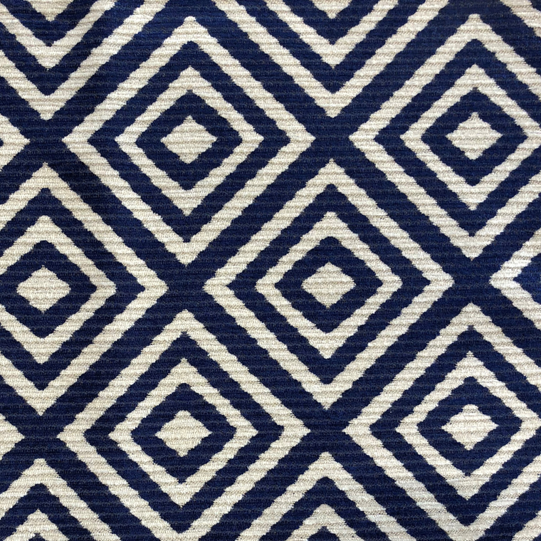Plutus Daydream Blue and Beige Luxury Throw Pillow