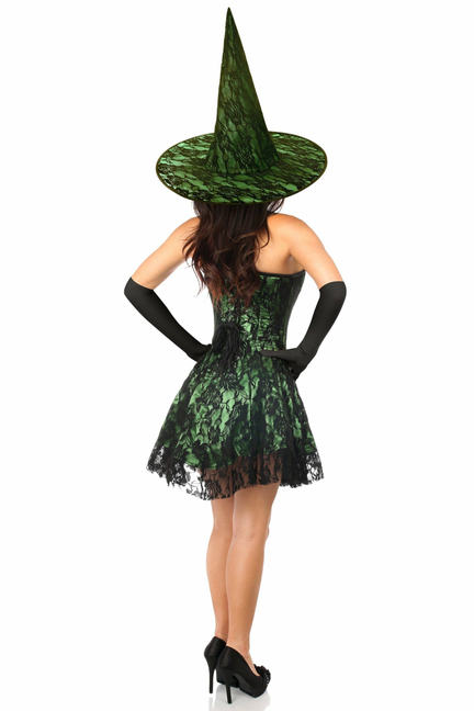 Lavish Lace Corset Dress Costume