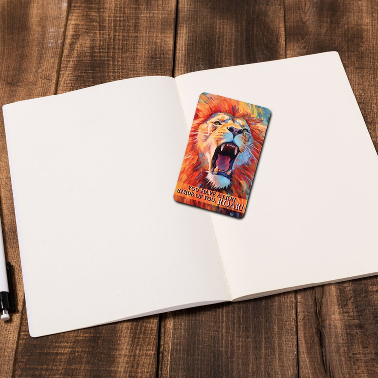 Pocketcard You Have A Lion Inside Of You