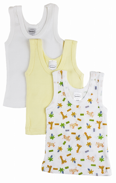 Bambini Boys' Printed Tank Top Variety Pack