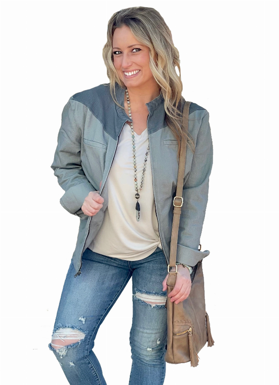 SpearPoint Boyfriend Denim Jacket