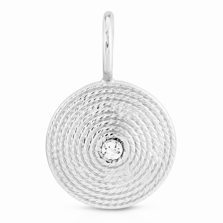 SILVER ZENA PENDANT