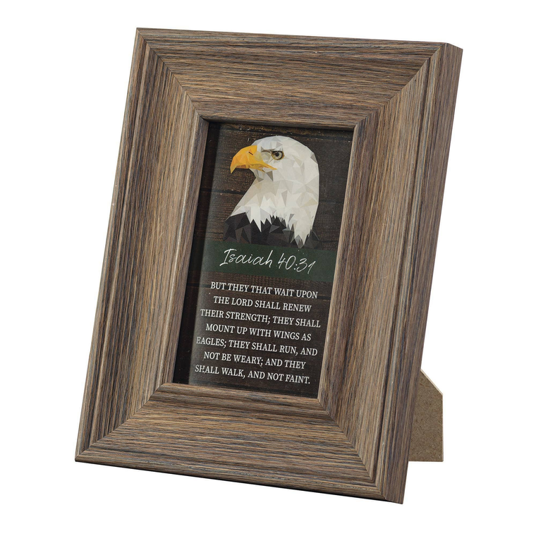 Photoframe Tabletop Eagle Isaiah 40:31