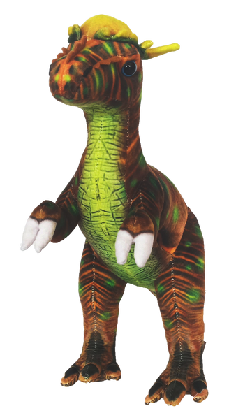 Pachycephalosaur Stygimoloch 16.5" Dinosaur Plush