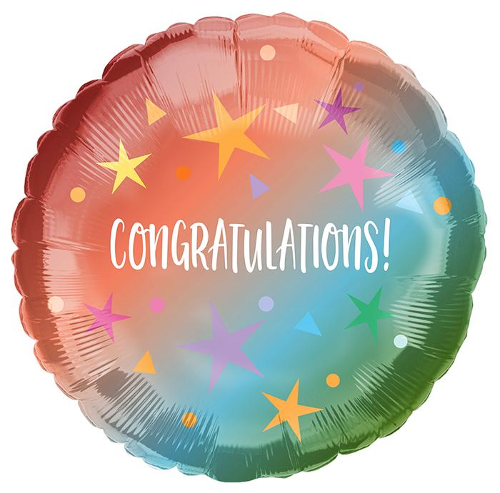 Congratulations Mylar Balloon