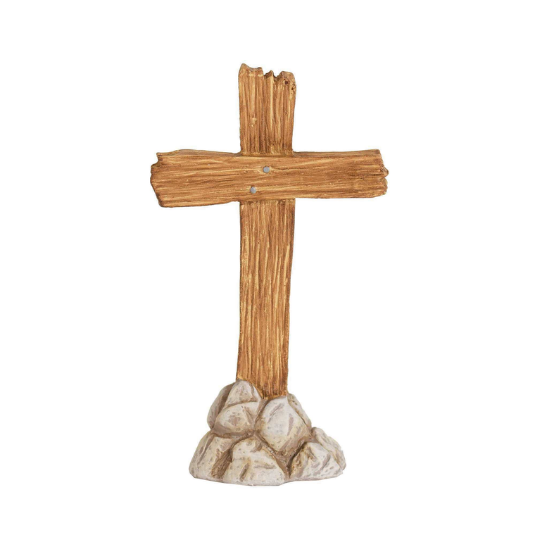Cross Figure With Card Confirmation Resin
