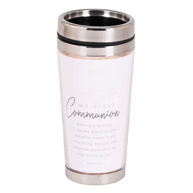 Travel Mug My First Communion 16 oz