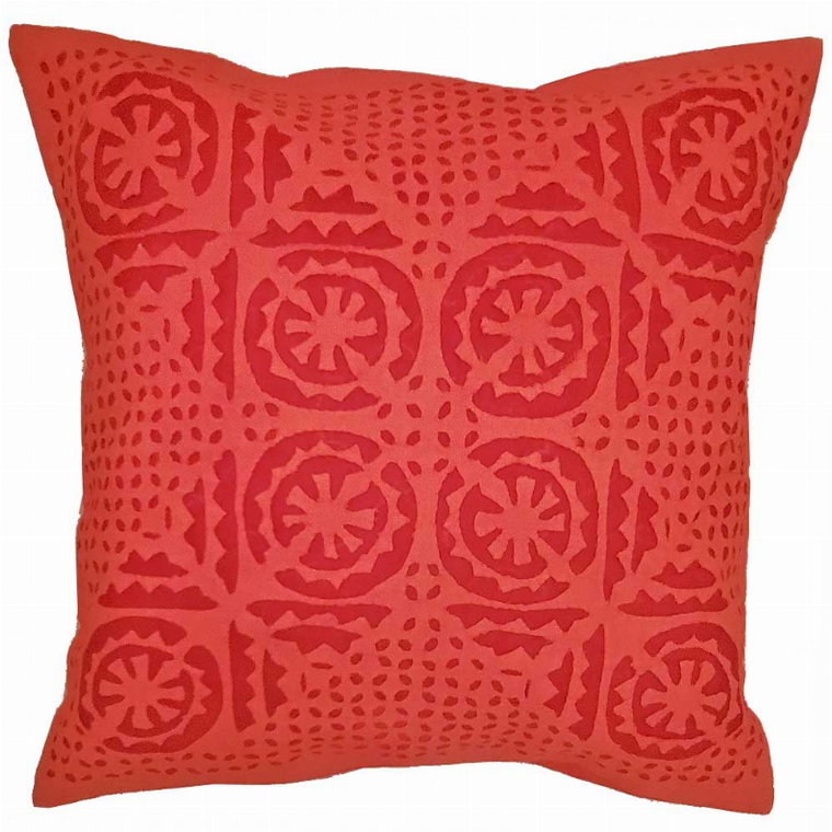 Indian Cushion Cover Everyday Home Accent Furnishing - 16" x 16"