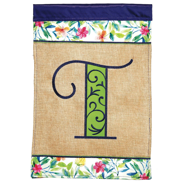 Flg Dapp Monogram T Spring Blap/Prt Garden