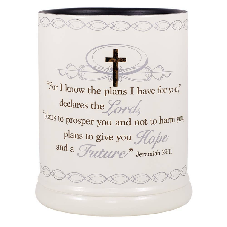 Jeremiah 29:11 Jar Candle Warmer