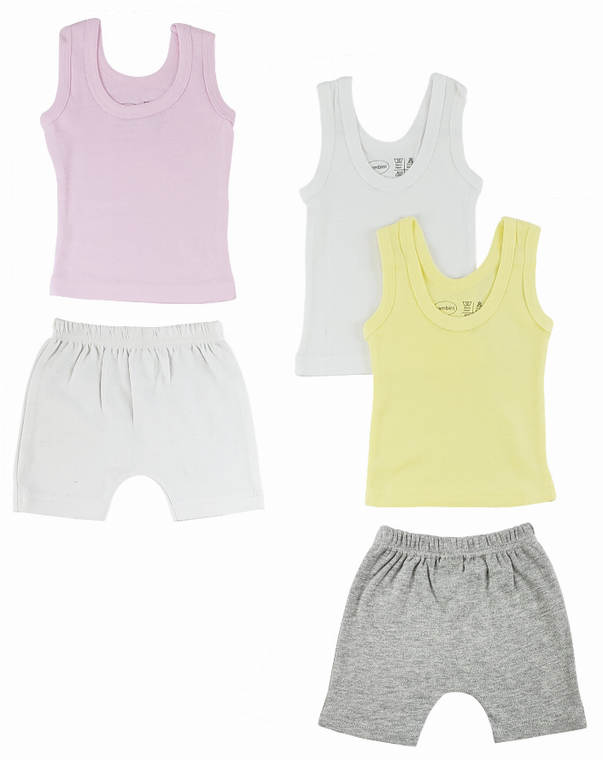 Bambini Girls Tank Tops and Pants