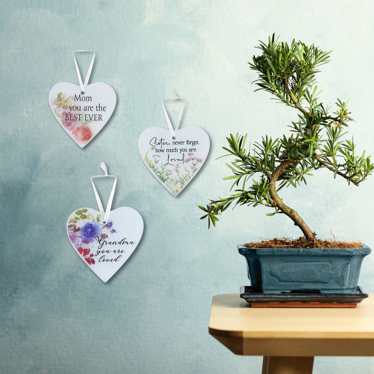 Glass Ornament Sister Never Forget How
