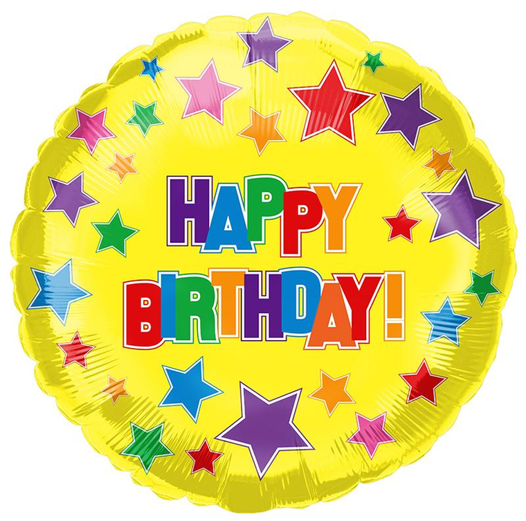 Birthday Mylar Balloon