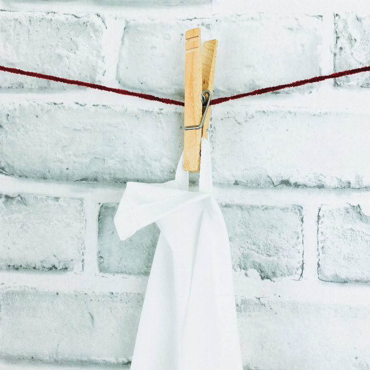 Deluxe Bright White Flour Sack Towel by Craft Basics