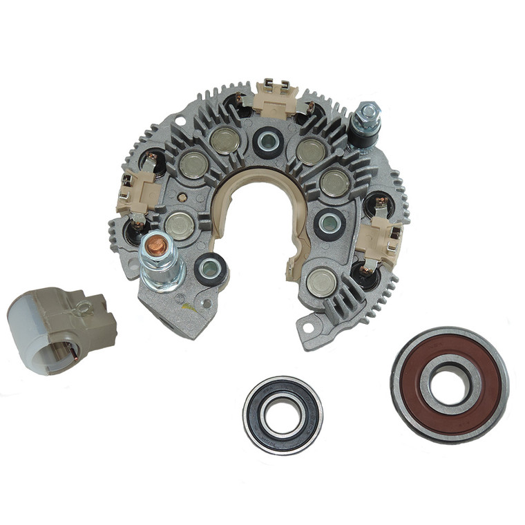 Balmar Offshore Repair Kit AT Series 200AMP 12V Includes Bearings, Brushes, Rectifier - 676205501811