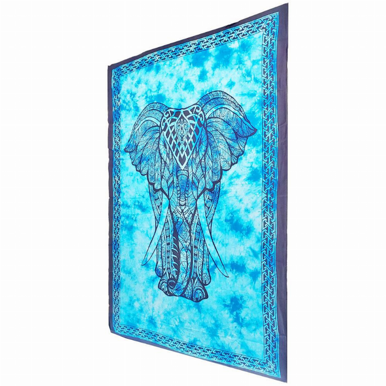 Indian Bohemian Elephant Tapestry Psychedelic Wall Hanging Decoration