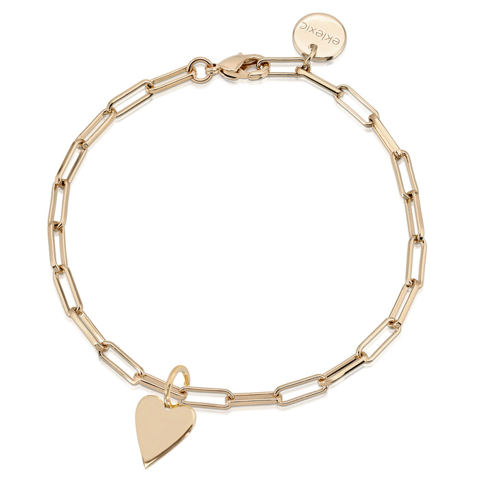 SMALL HELENA & ELONGATED LINK CHAIN BRACELET