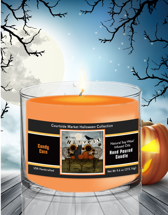 Courtside Market The Harvest Soy Wax Candle in Glass Jar