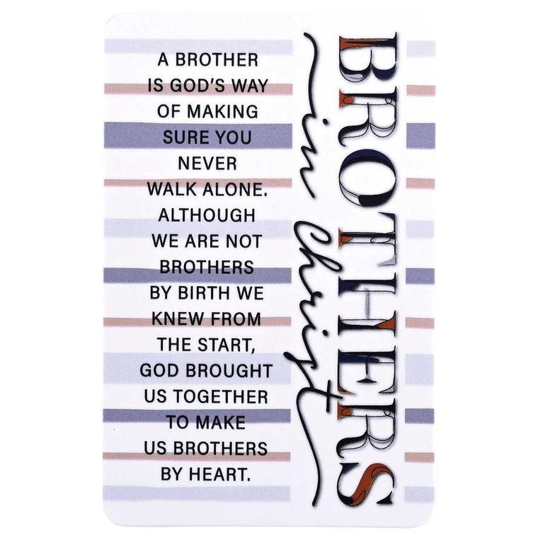 Pocketcard Brothers In Christ
