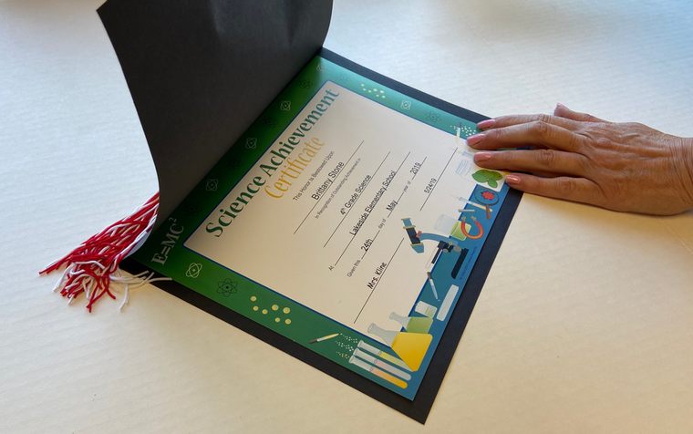 Recognition Certificate