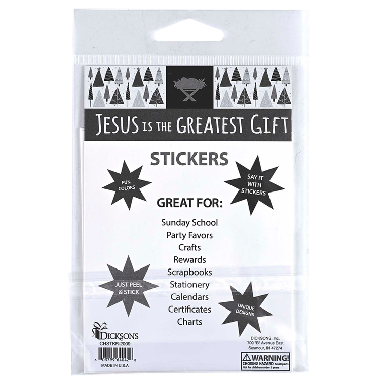 Sticker Sheets Jesus The Greatest Gift