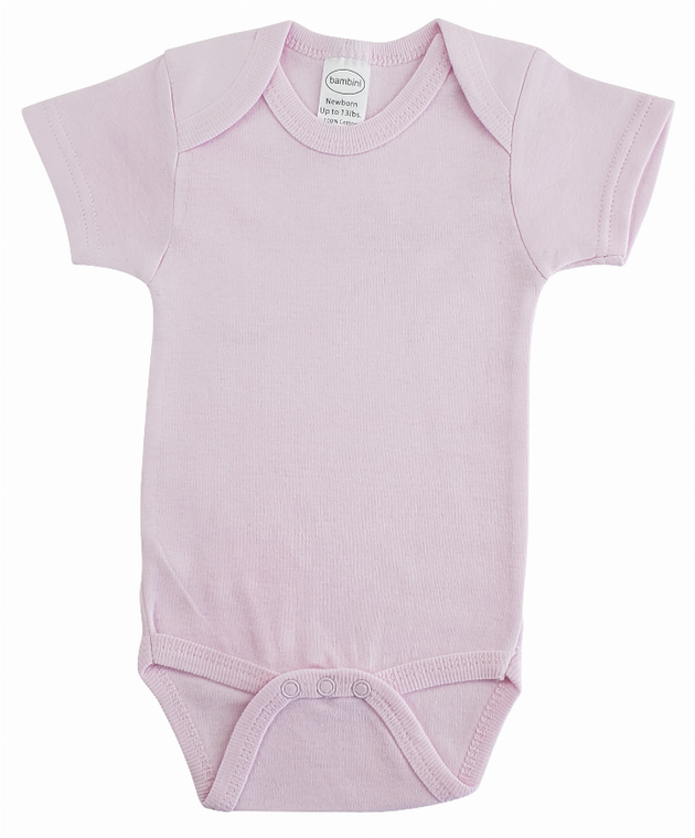 Bambini Interlock Short Sleeve Onezie
