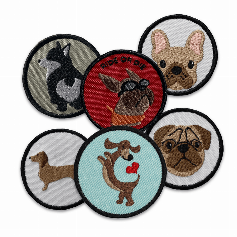 Dog Breed Patches
